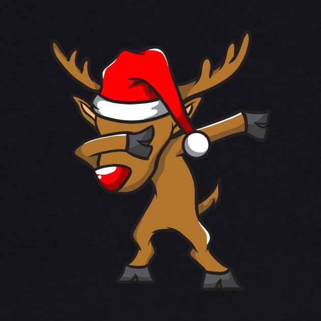 Dabbing Reindeer by Eugenex